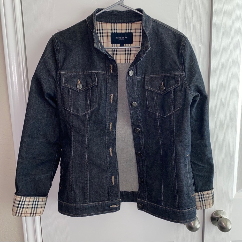 Burberry Denim Jacket size 10